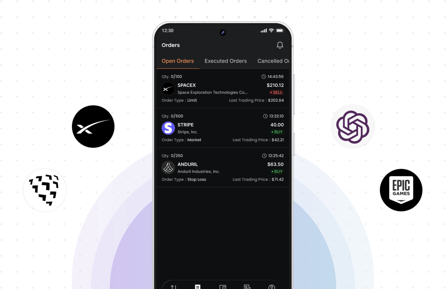 Orders Screen (Android)